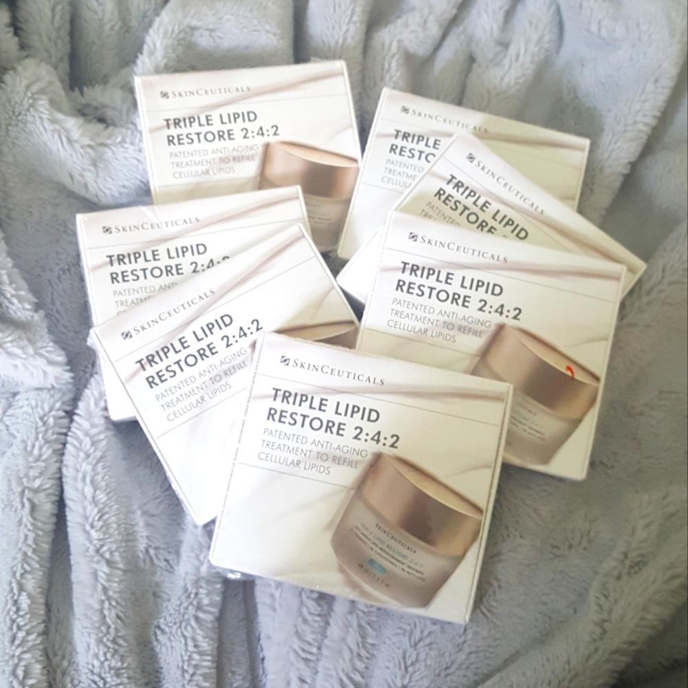 Lot of 7 Skinceuticles Triple Lipid Restore 2:4:2 SAMPLE TUBES